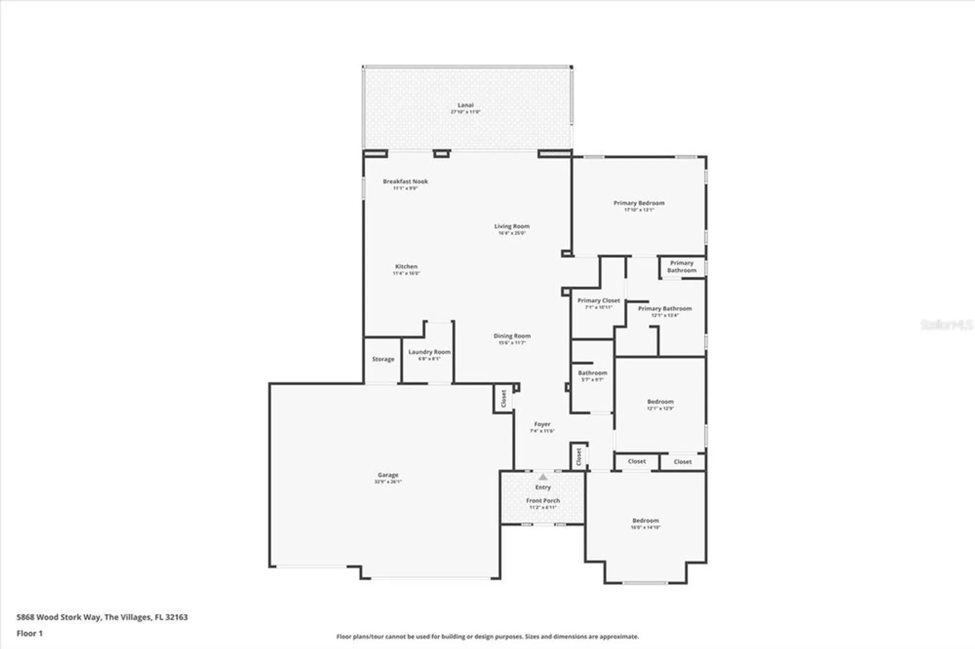 Property Slideshow image 6 of 47 | 5868 wood stork way, The Villages, FL, 32163
