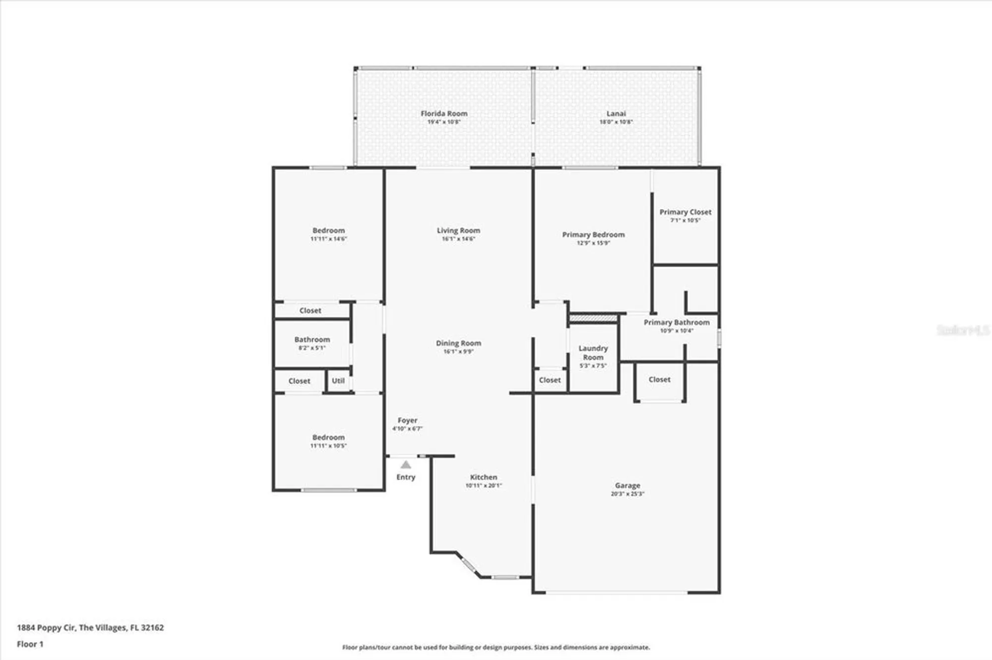 Property Slideshow image 5 of 43 | 1884 poppy cir, The Villages, FL, 32162