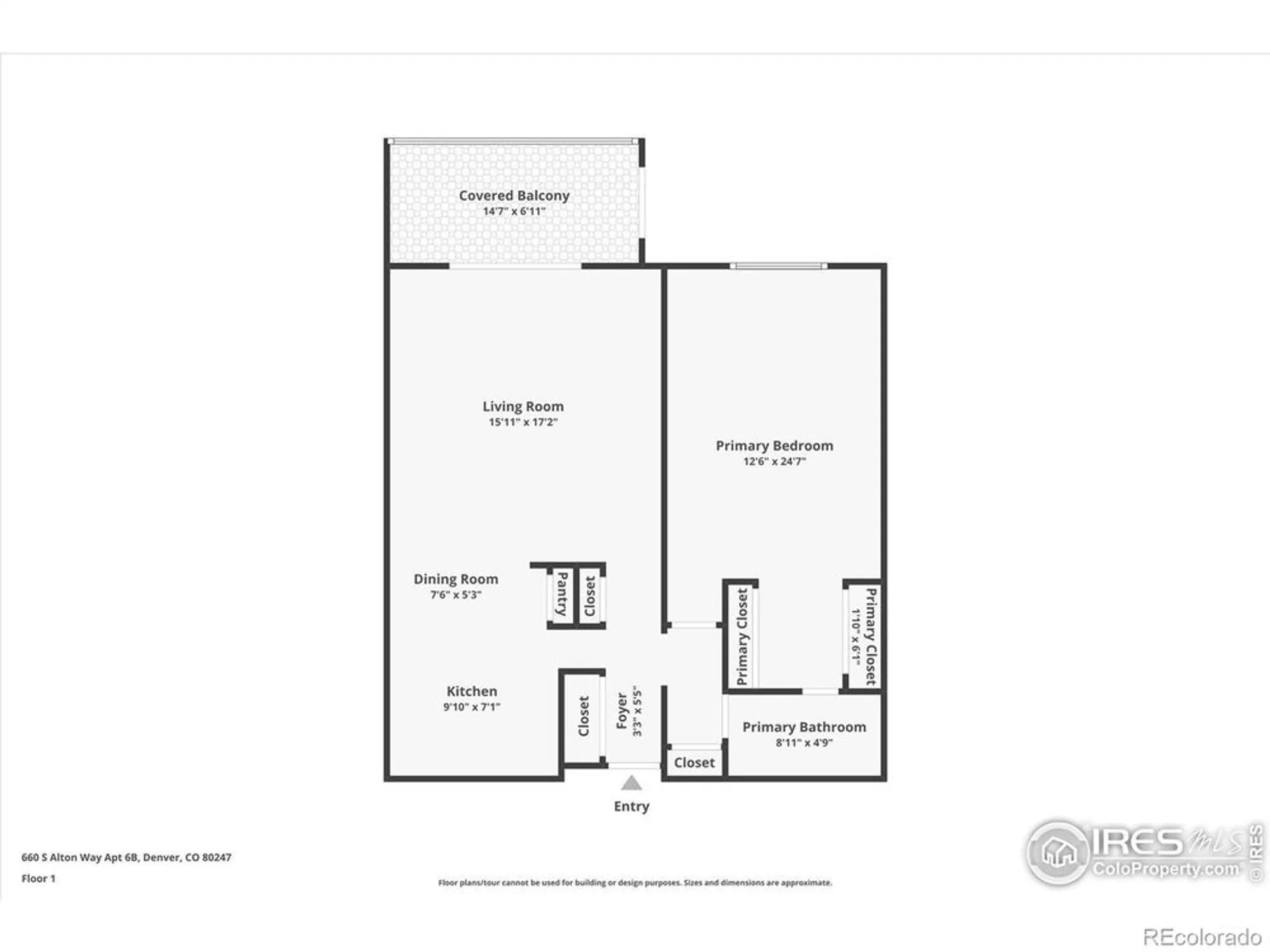 Property Slideshow image 27 of 27 | 660 s alton way apt 6b, Denver, CO, 80247