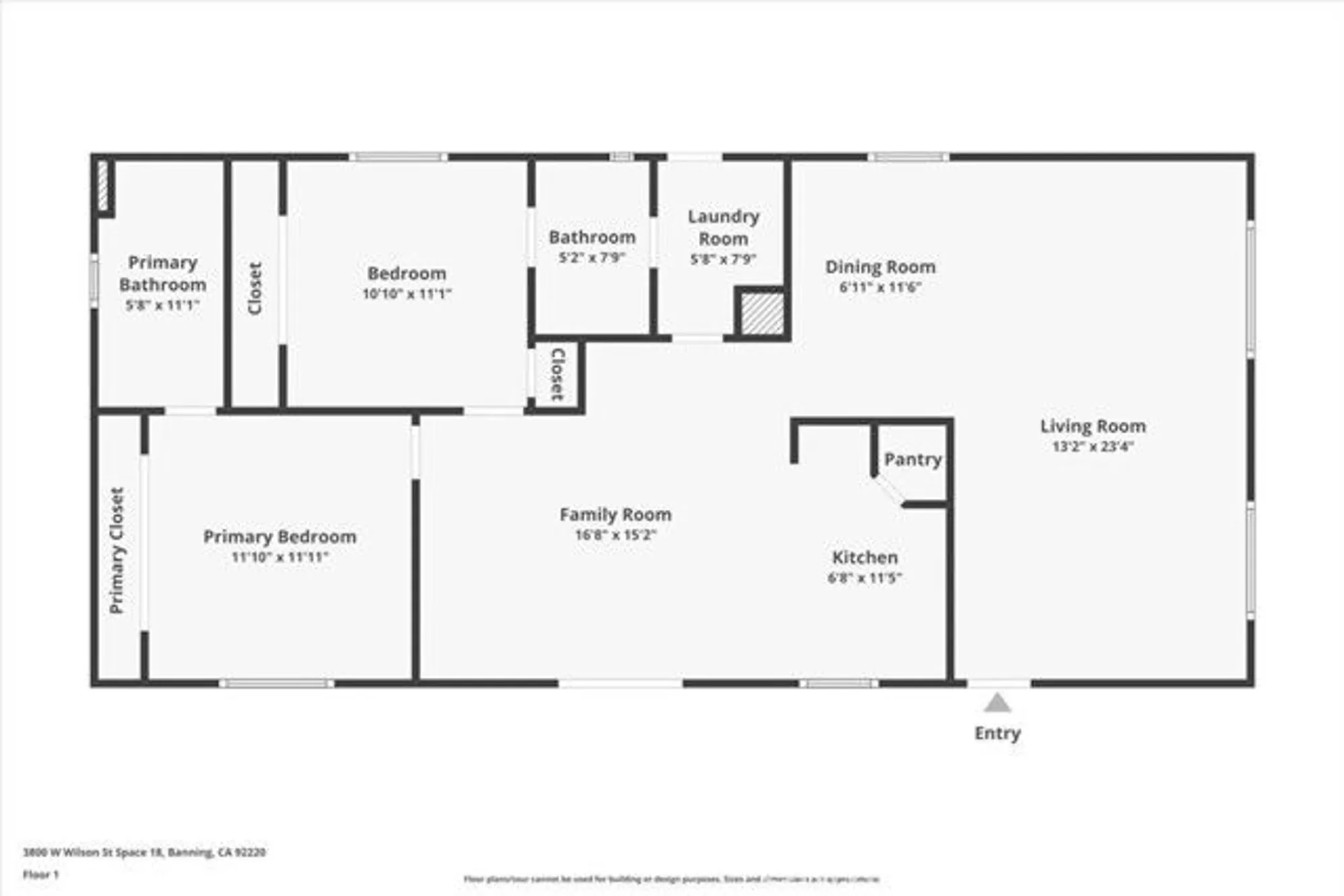 Property Slideshow image 20 of 20 | 3800 w wilson st spc 18, Banning, CA, 92220