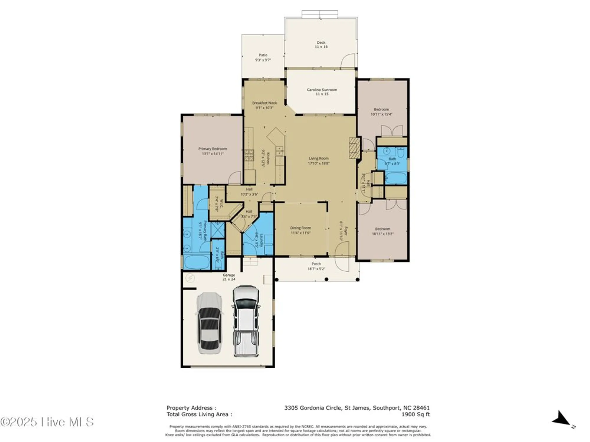 Property Slideshow image 3 of 65 | 3305 gordonia cir, Southport, NC, 28461