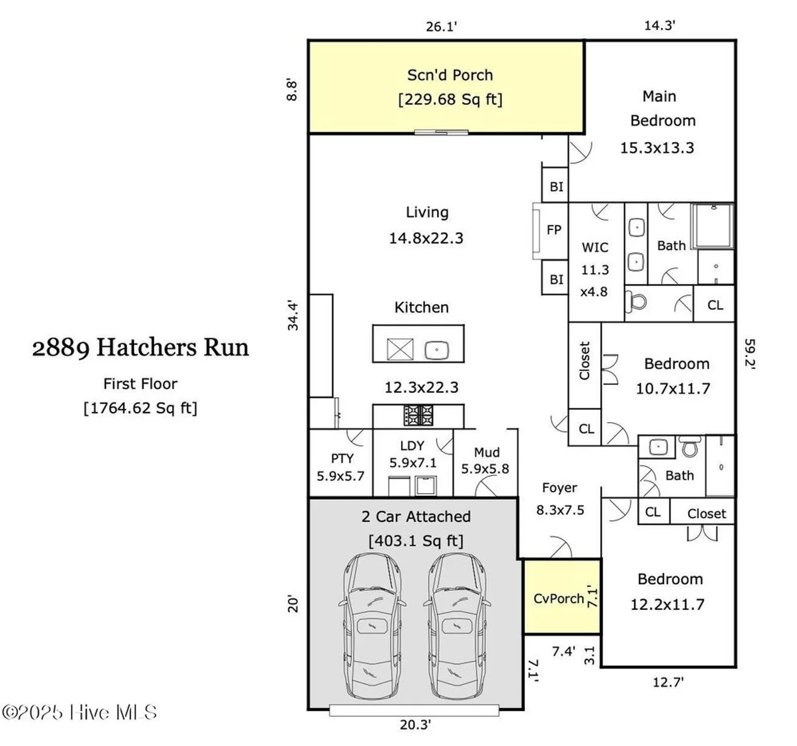 Property Slideshow image 4 of 72 | 2889 hatchers run, Leland, NC, 28451