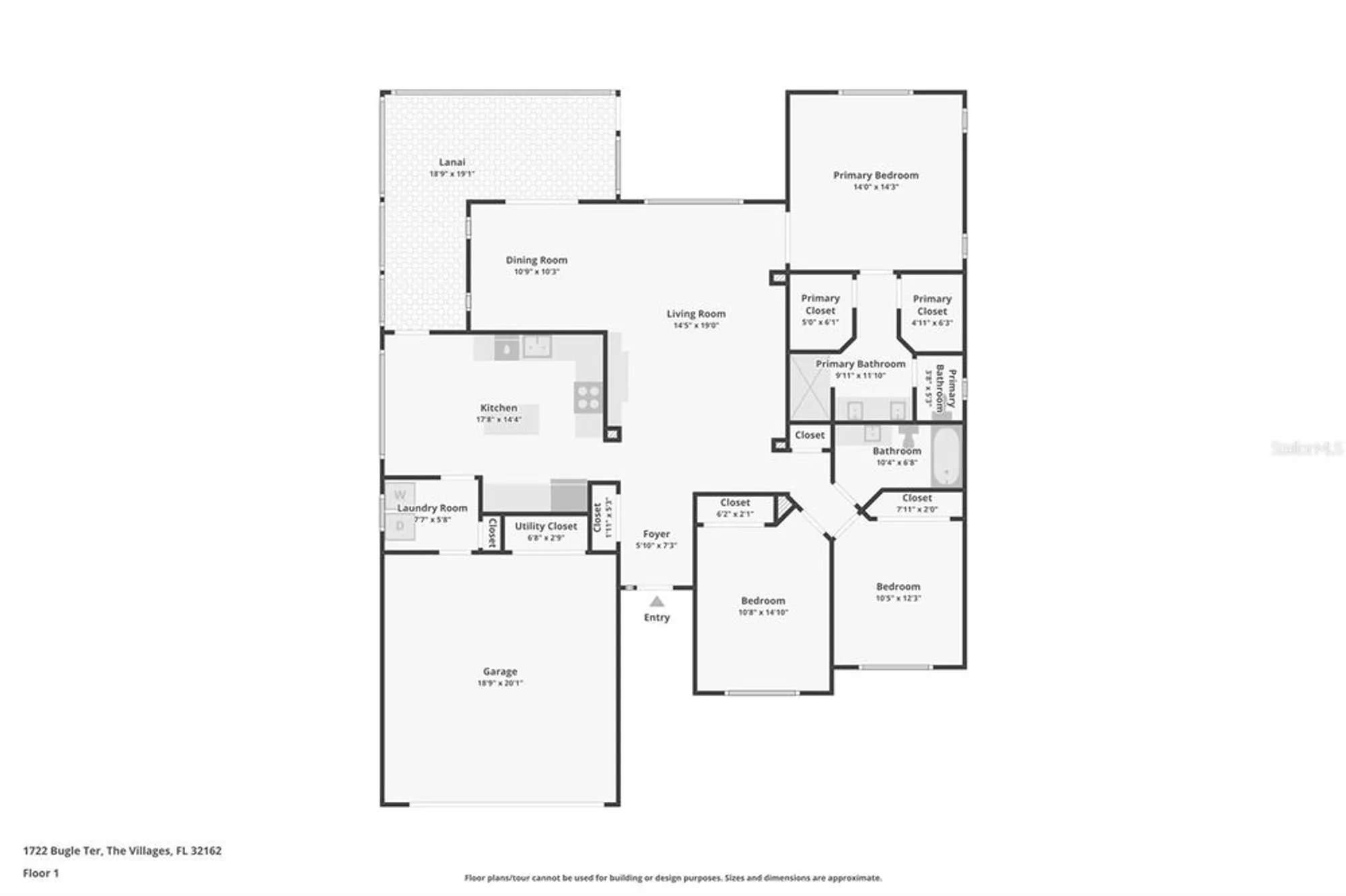 Property Slideshow image 3 of 55 | 1722 bugle ter, The Villages, FL, 32162