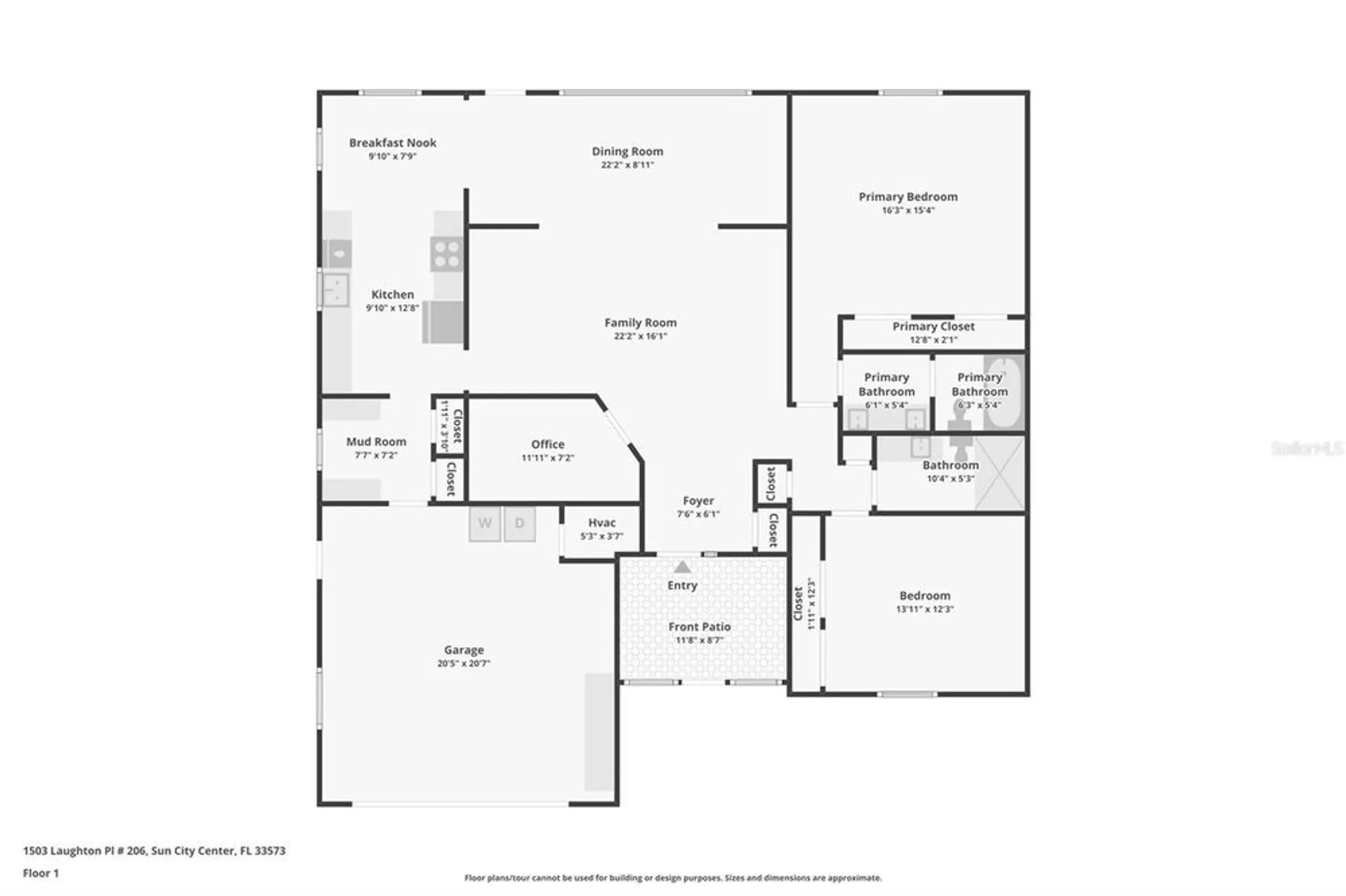 Property Slideshow image 3 of 22 | 1503 laughton pl 206, Sun City Center, FL, 33573