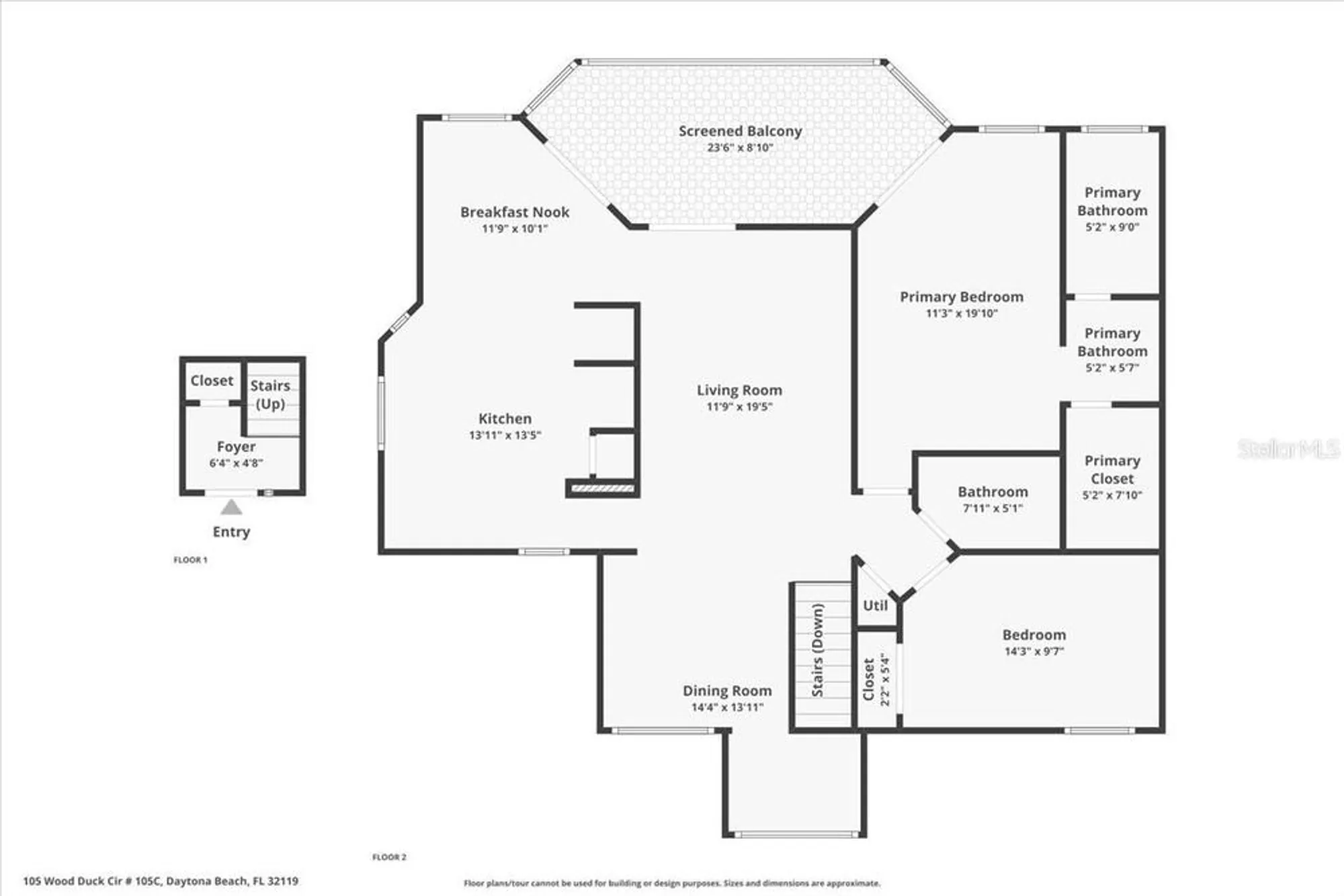 Property Slideshow image 44 of 46 | 105 wood duck cir c, Daytona Beach, FL, 32119