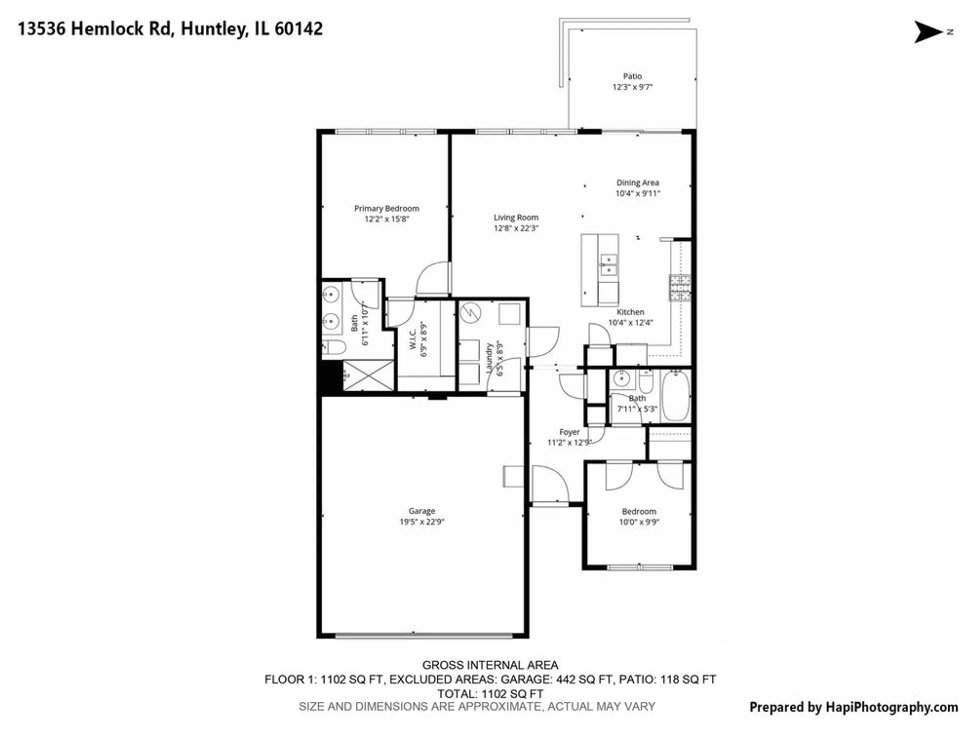 Property Slideshow image 21 of 21 | 13536 hemlock rd, Huntley, IL, 60142