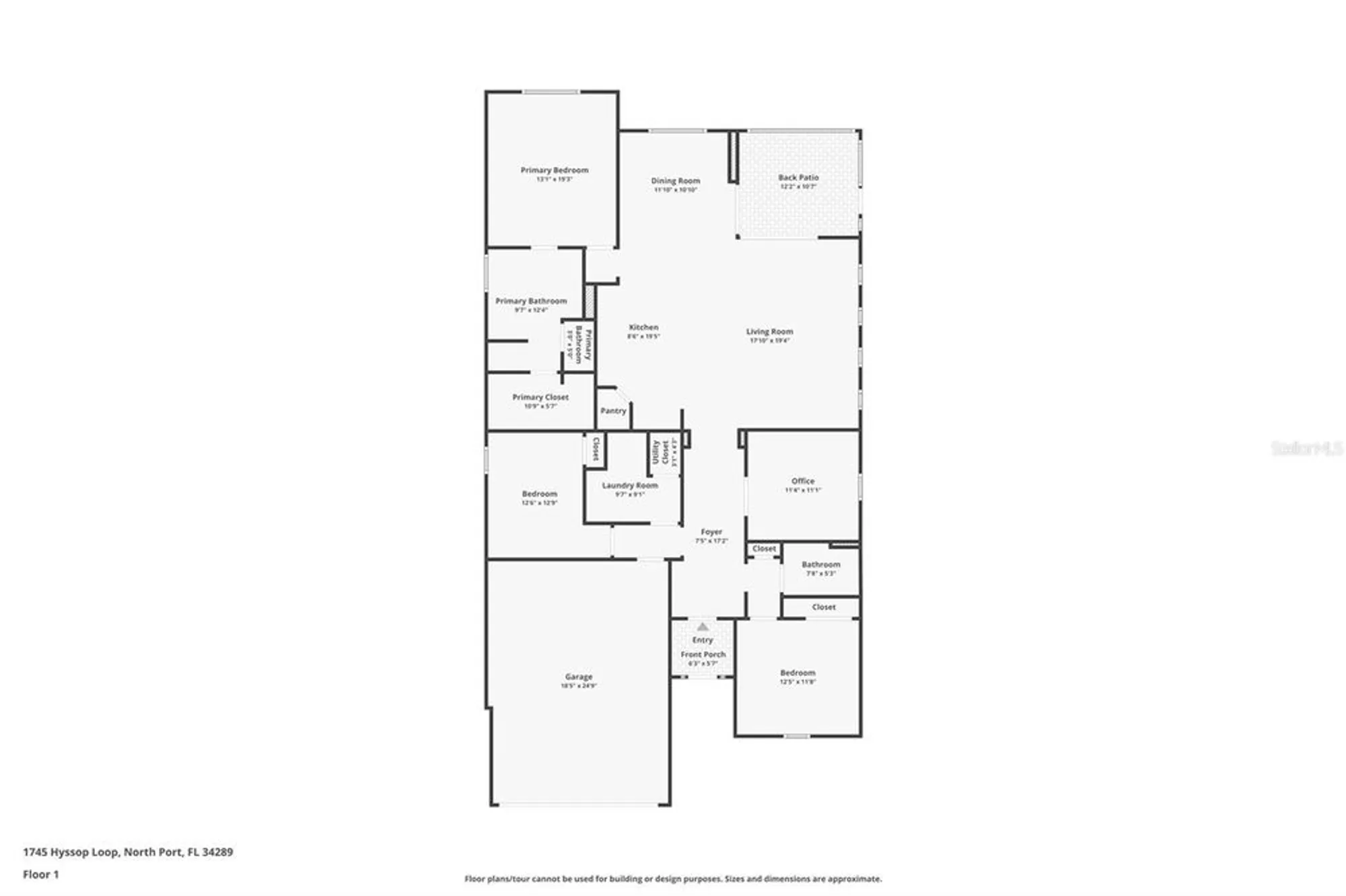 Property Slideshow image 4 of 59 | 1745 hyssop loop, North Port, FL, 34289