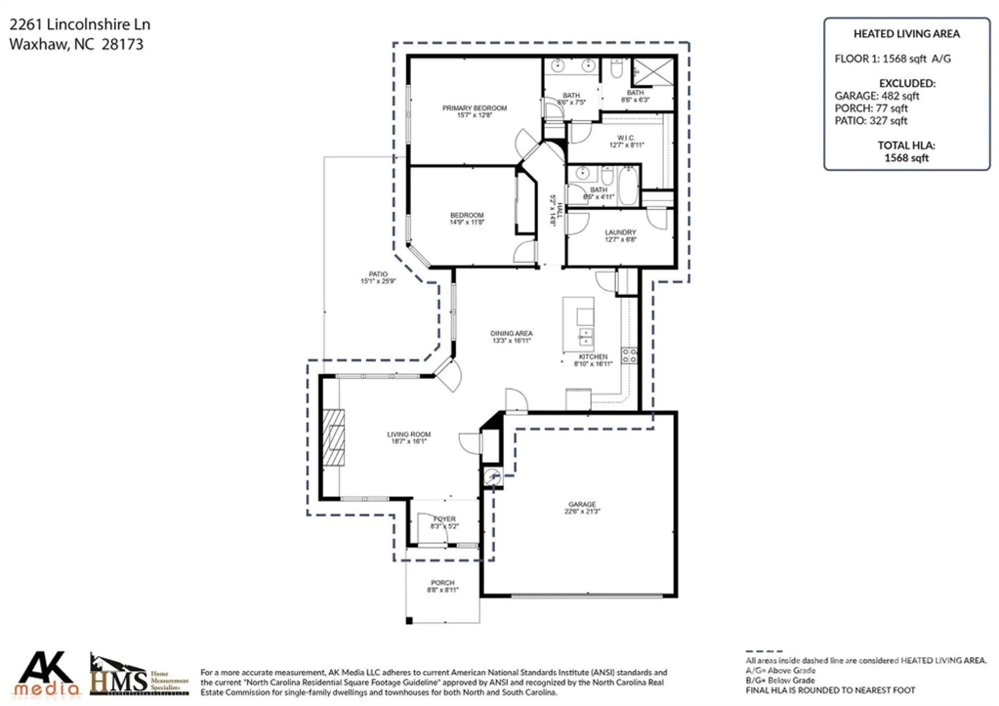 Property Slideshow image 32 of 32 | 2261 lincolnshire ln, Waxhaw, NC, 28173