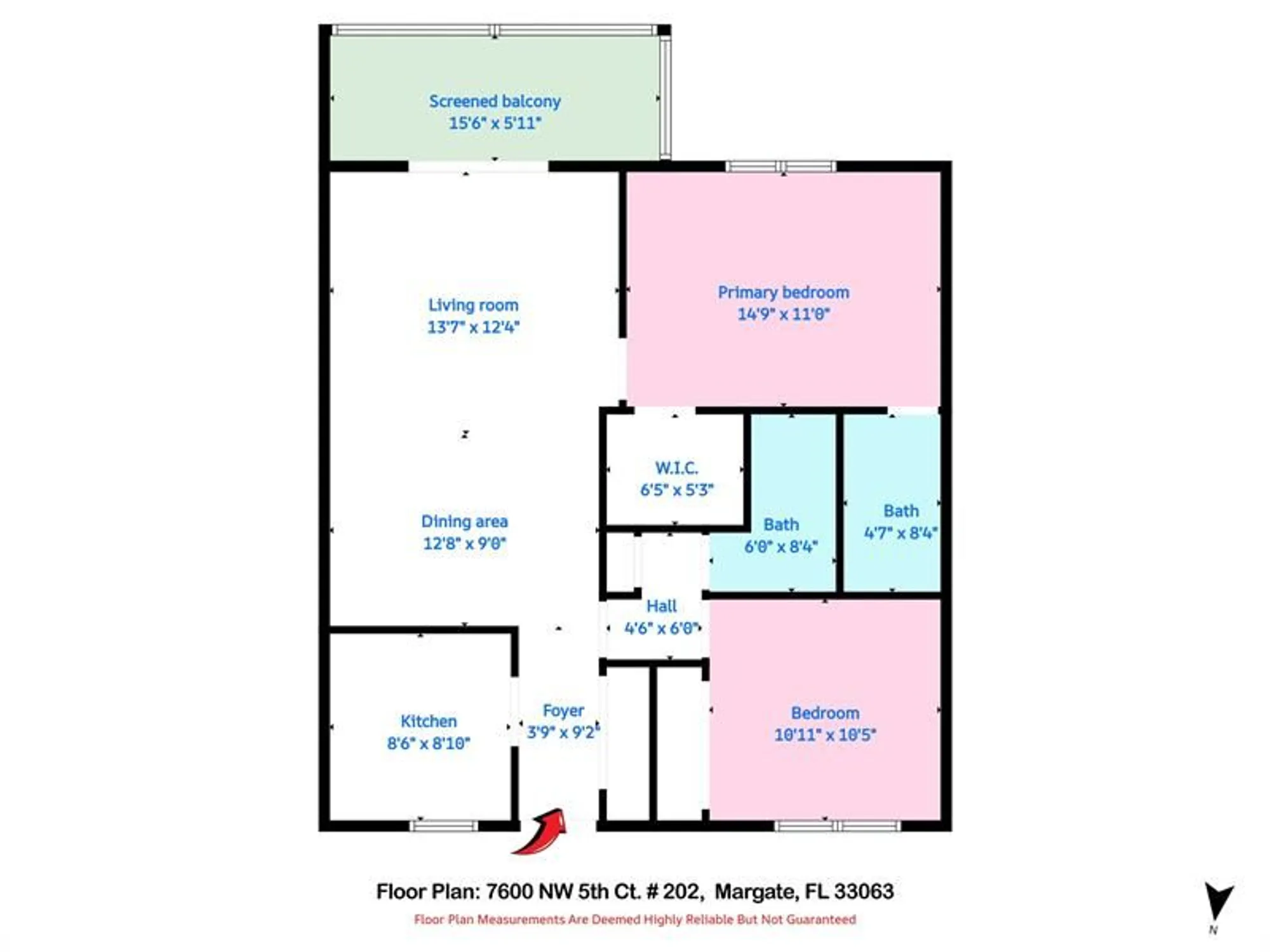 Property Slideshow image 33 of 45 | 7600 nw 5th ct apt 202, Margate, FL, 33063