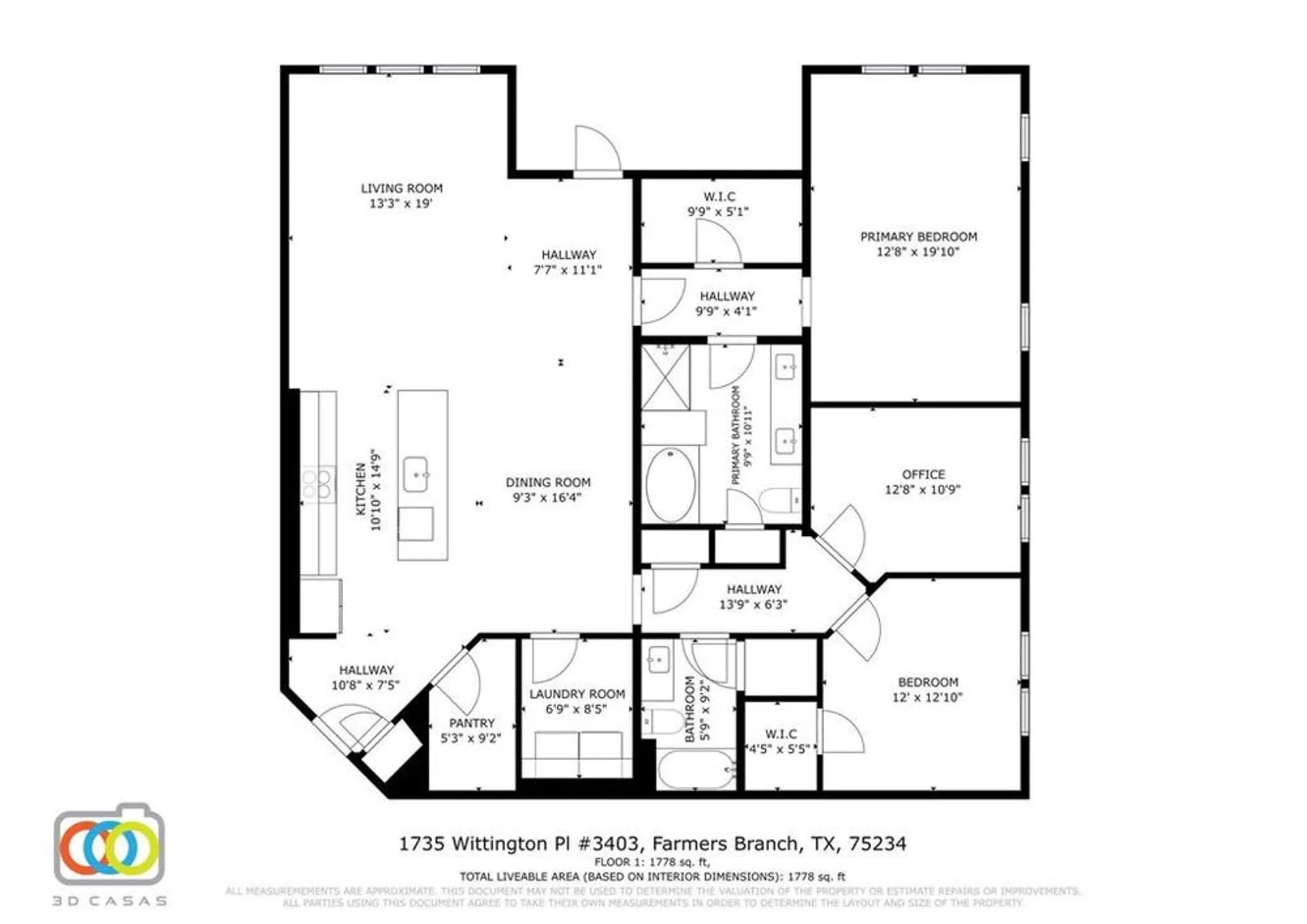 Property Slideshow image 7 of 40 | 1735 wittington pl apt 3403, Dallas, TX, 75234