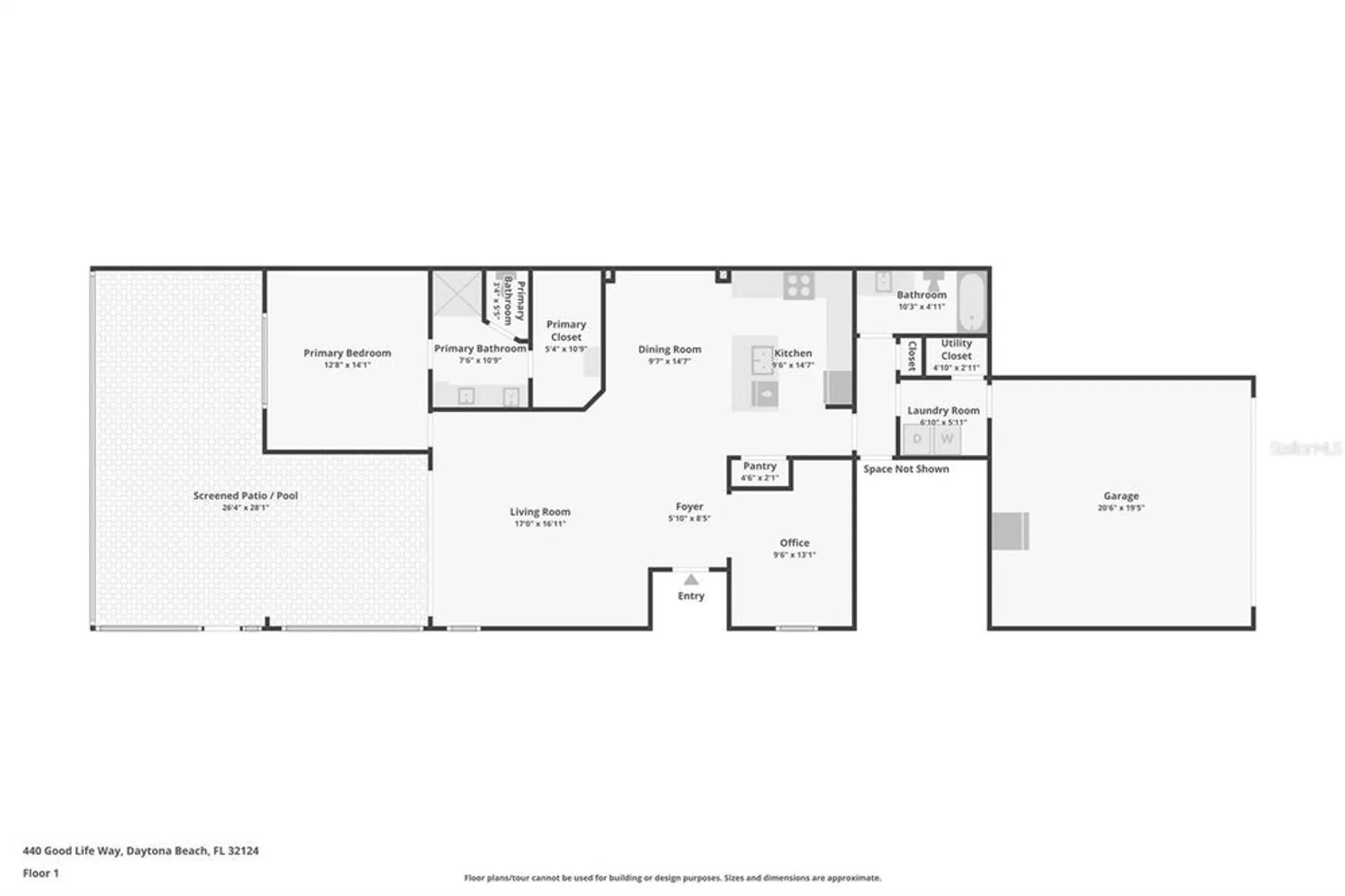 Property Slideshow image 4 of 38 | 440 good life way, Daytona Beach, FL, 32124