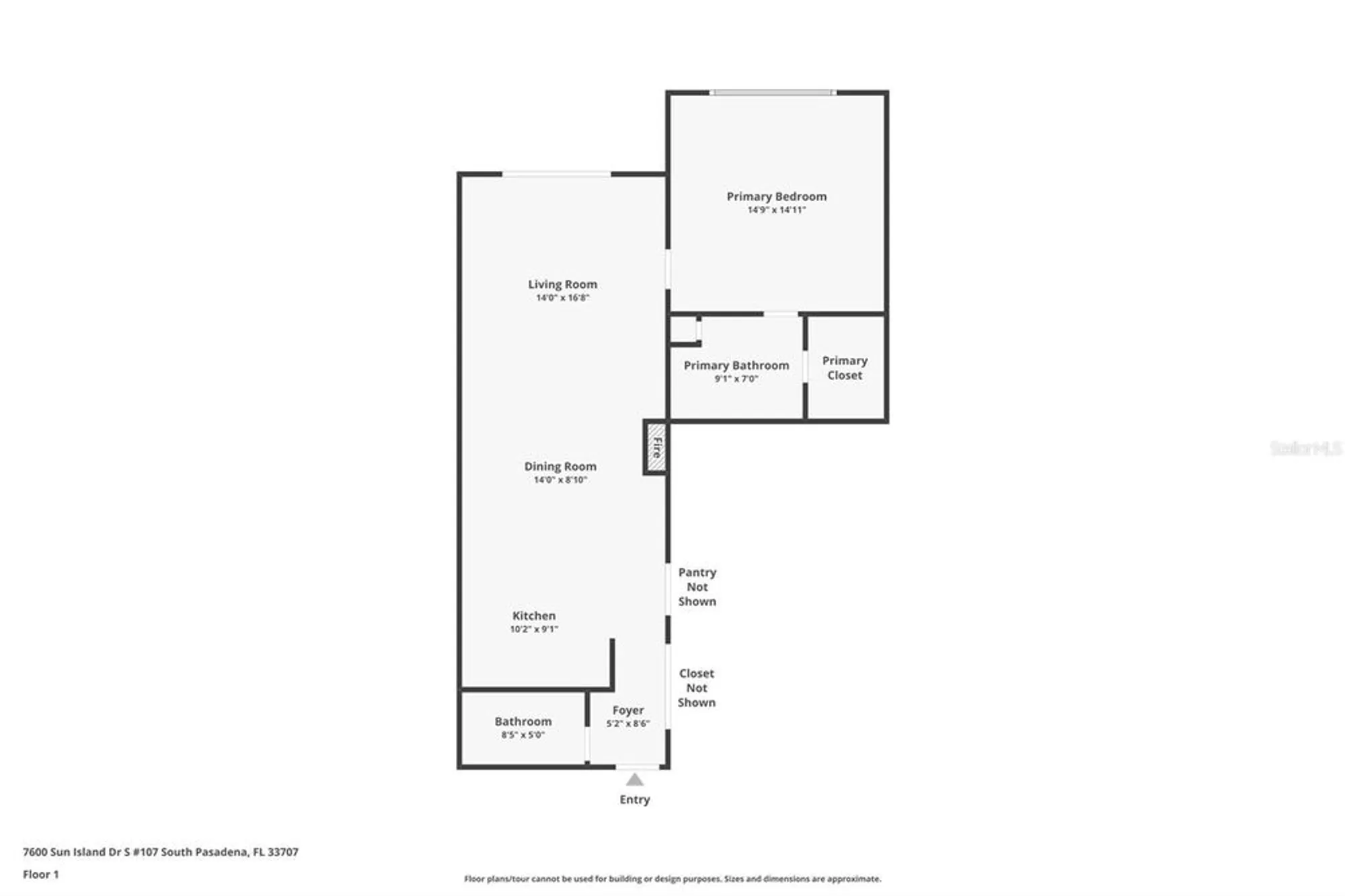 Property Slideshow image 36 of 36 | 7600 sun island dr 107, South Pasadena, FL, 33707