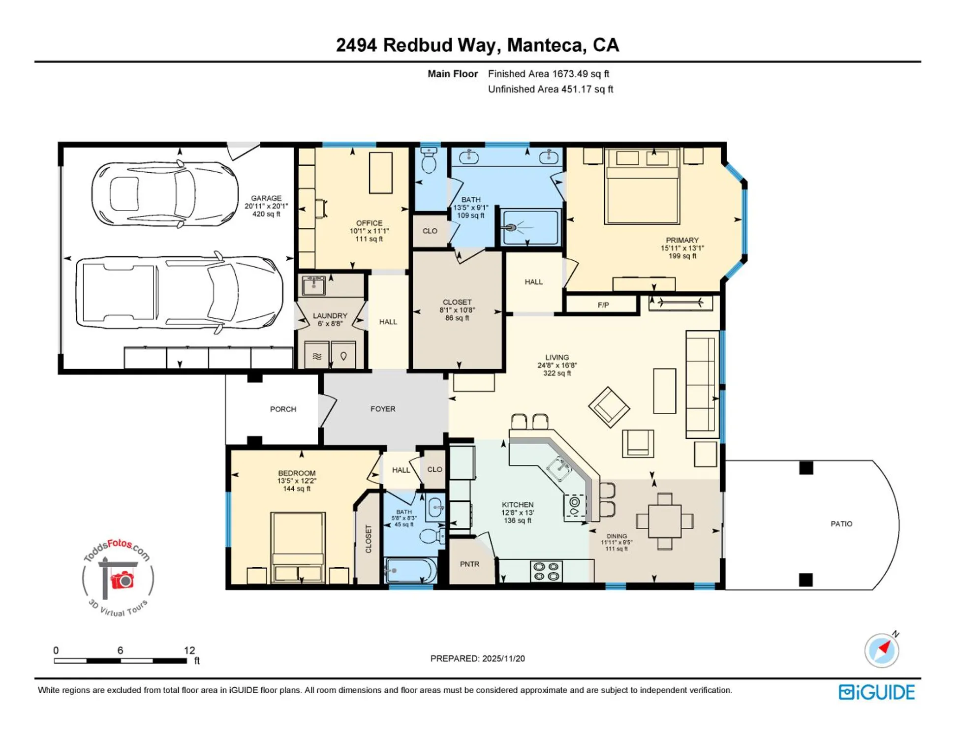 Property Slideshow image 41 of 87 | 2494 redbud way, Manteca, CA, 95336