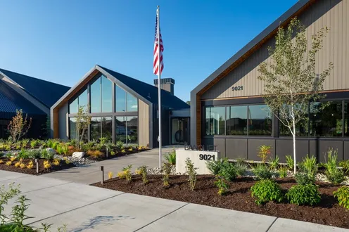 Clubhouse Entrance