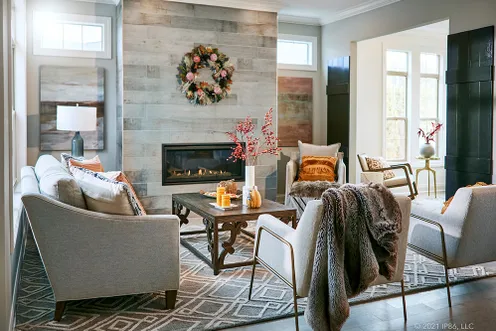 living room rendering