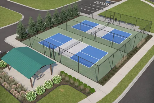 Pickleball courts