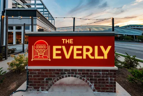 The Everly Apartment Signage