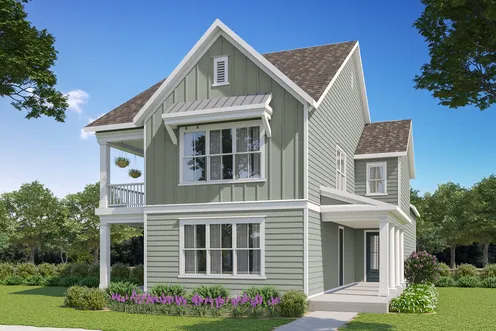 Two-flat Model Elevation B