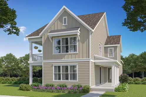 Two-flat Model Elevation C