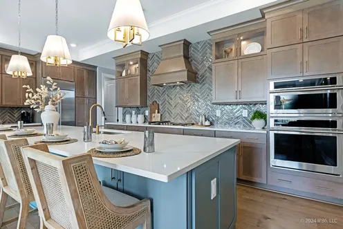Modern kitchen island