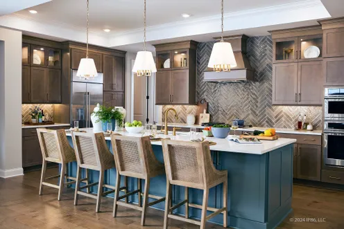Modern kitchen with island