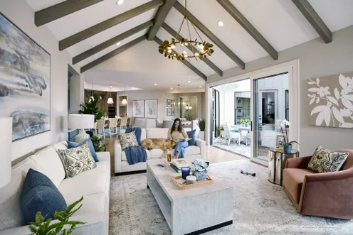 Open living room