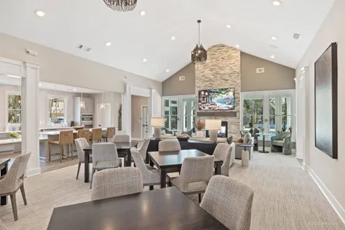 Clubhouse dining room