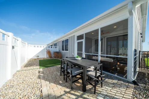 Private patio