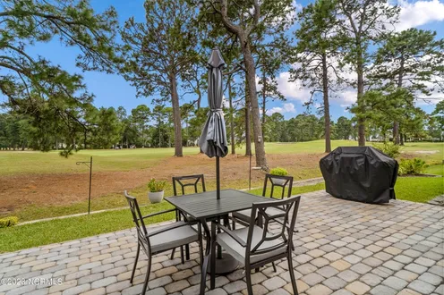 Clubhouse Patio and Golf Course