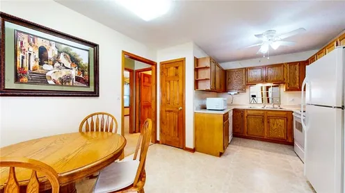 Kitchen and Dining Area