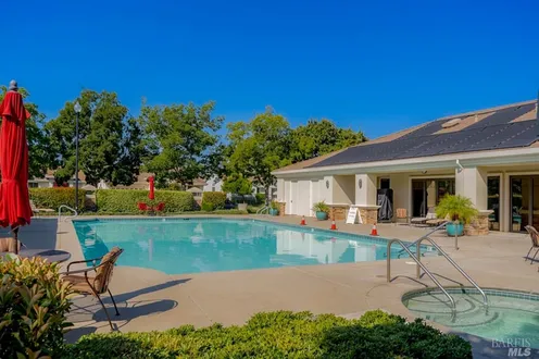 Pool Deck and Clubhouse