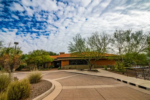 Clubhouse Entrance