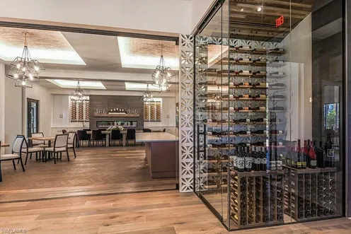 Dining Area and Wine Locker