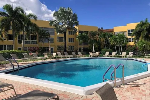 Pool and Courtyard Area