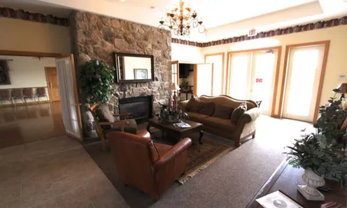 Inviting Clubhouse Lounge