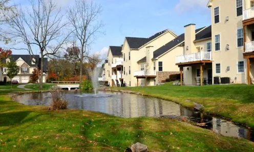 Low-Maintenance Homes Situated Around a Scenic Pond