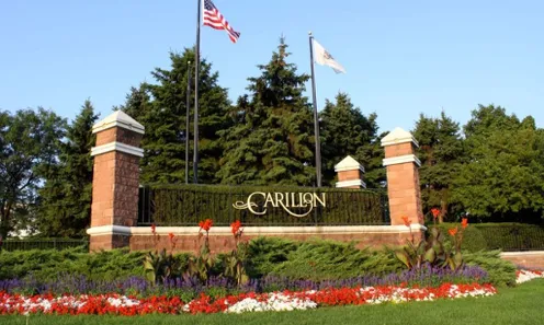 Landscaped Entrance