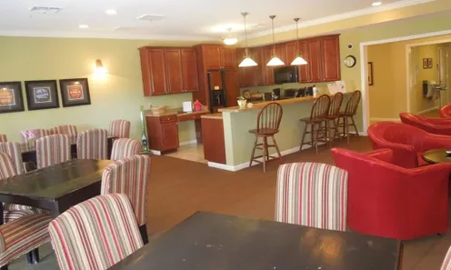 Lounge Area with Kitchen