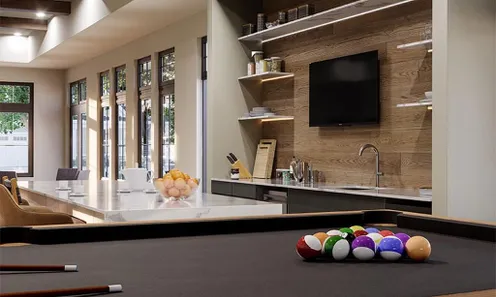 Billiards & Game Room Rendering