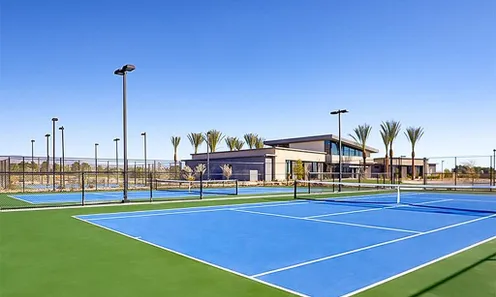 Lighted Tennis Courts