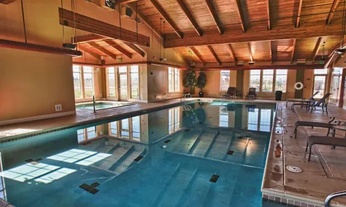 Indoor Lap Pool & Spa
