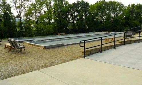 2 Bocce Ball Courts