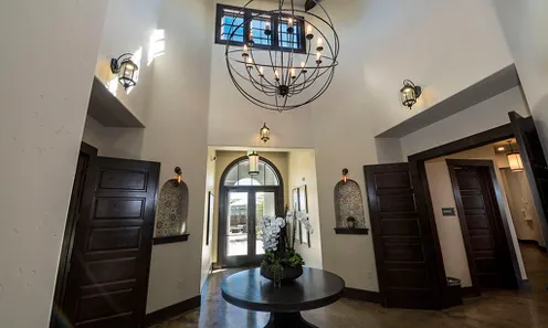 Clubhouse Entrance