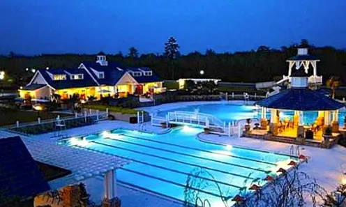 Outdoor Jr. Olympic Pool with Lap Lanes