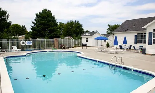 Outdoor Pool with Sundeck