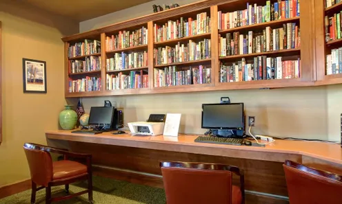 Library with Computers