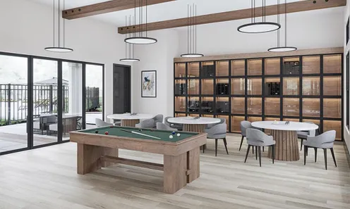 Billiards and Game Room Rendering