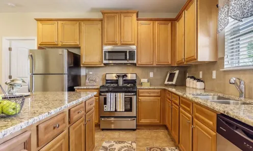 Granite Countertops and Stainless Steel Appliances