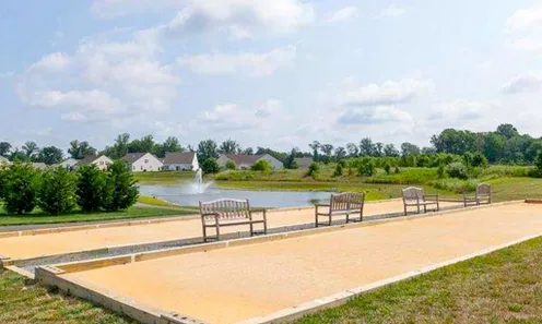 2 Bocce Ball Courts