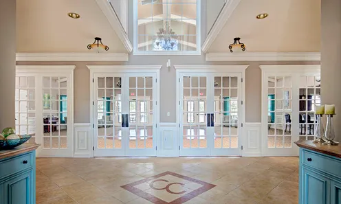 Clubhouse Entrance